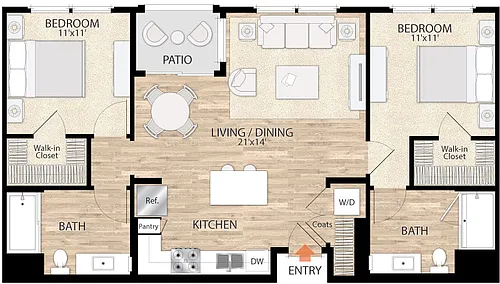 Floor plan Plan 25