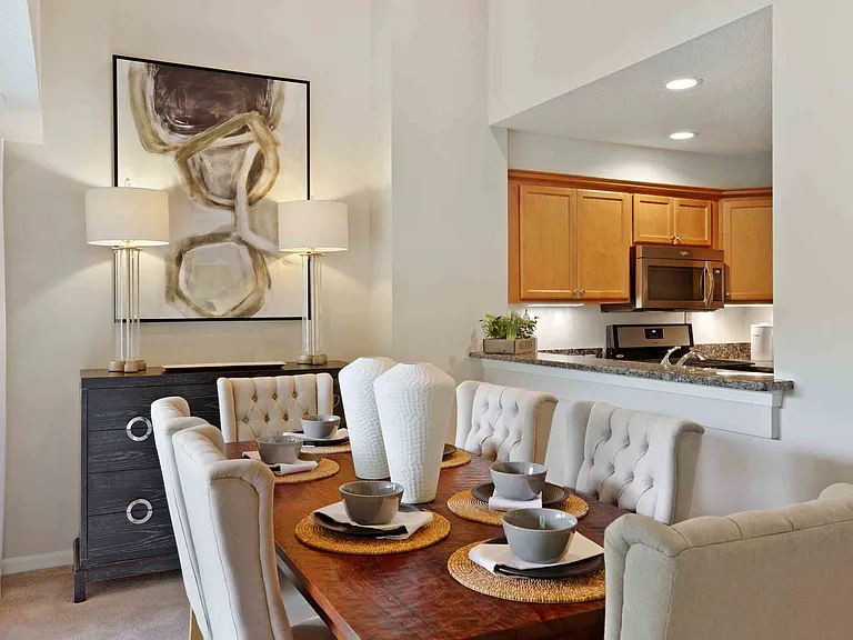 Dining and Kitchen Area
