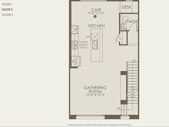 Plan 1 Floor Plan, Quick Move-In Home, Floor 2