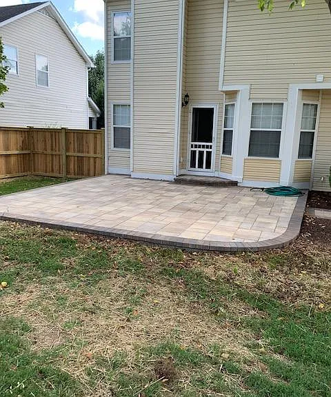 New patio