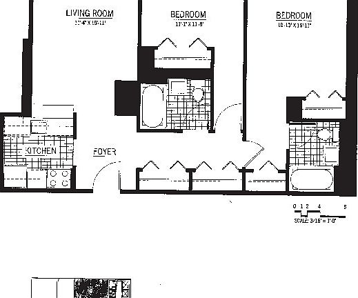2nd image of 350 W 43rd St #24G