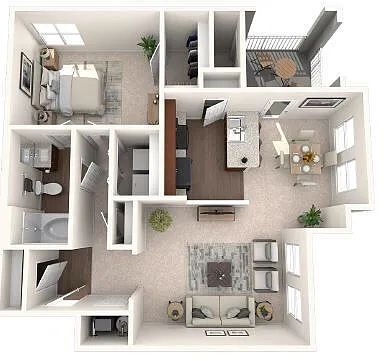 Floor plan The Cardinal