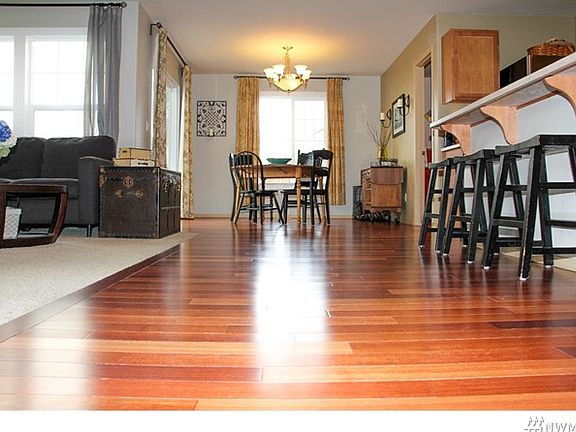 Hard wood floor welcome you!