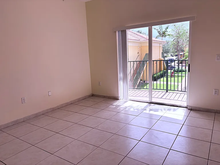 living room with view