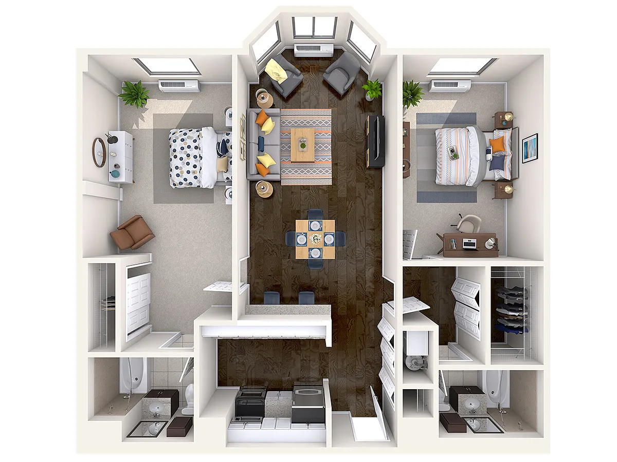 Floor plan B4