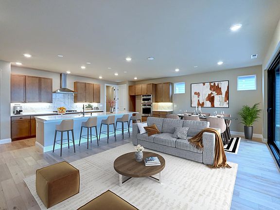 Virtually Staged Great Room