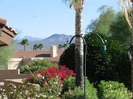 Mountain views from beautiful private patio