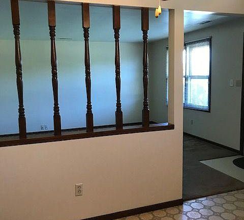 Kitchen Looking into Living Room