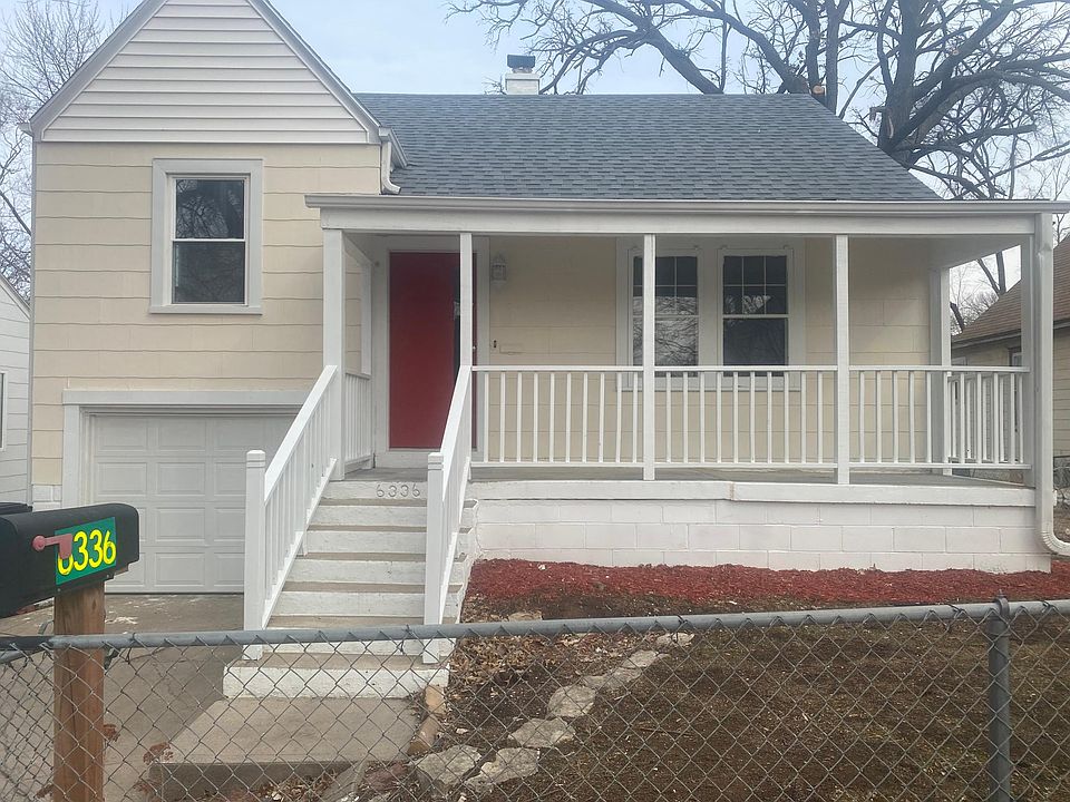 Front of the house with a view of the front porch