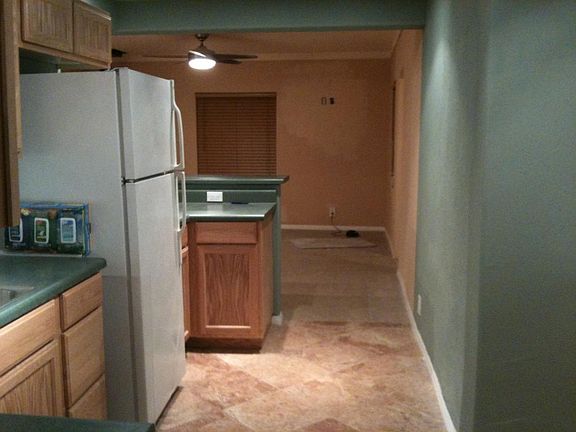 Kitchen into Living Area