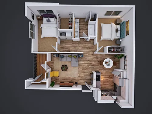 Floor plan 2X1
