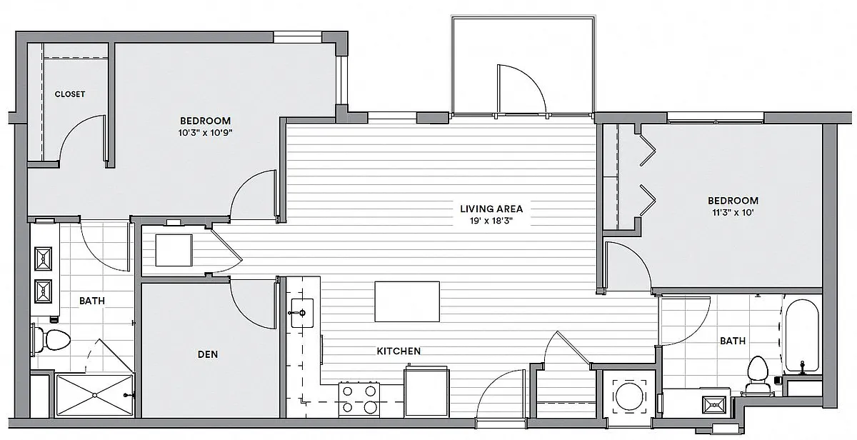 Floor plan BD1