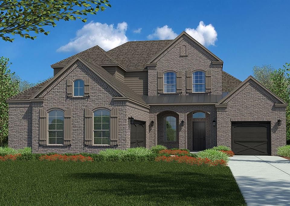 D.R. Horton's Leon Springs Floorplan. Actual home may differ from illustration.