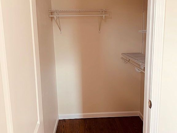 Master walk-in closet