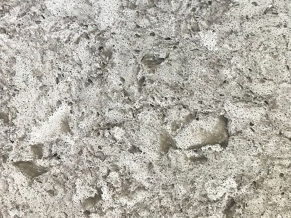 Up close of island quartz