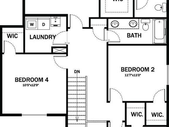 Plan 2364 Upper Level