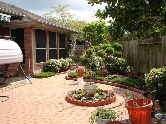 Back patio