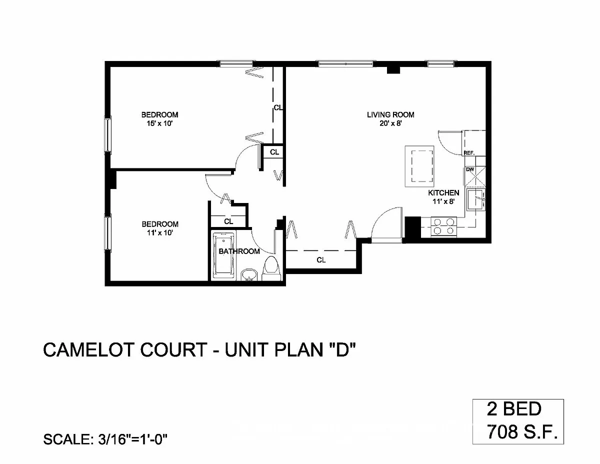Photo 1 of 2 - 11 Camelot Ct #3D - Boston, MA Primary Photo - 11 Camelot Ct #3D