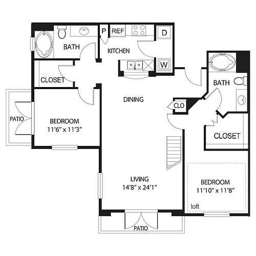 Floor plan E7L