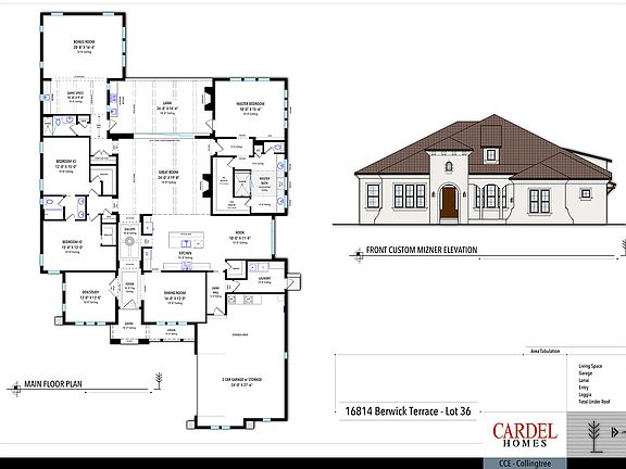 Dolcetto Main Floor Plan