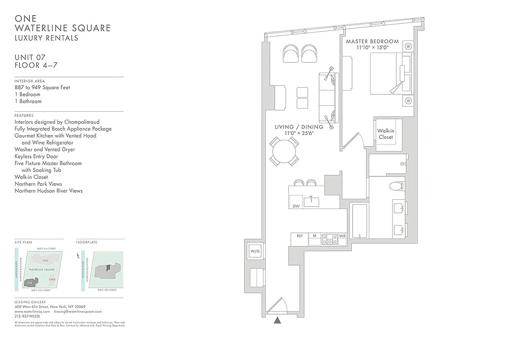 Floor plan Waterline 1: A5