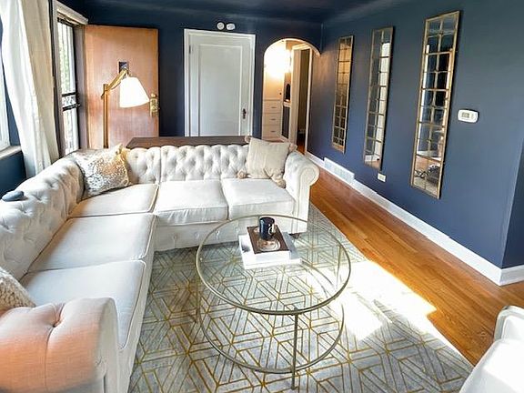 Great natural light into this lovely living room area