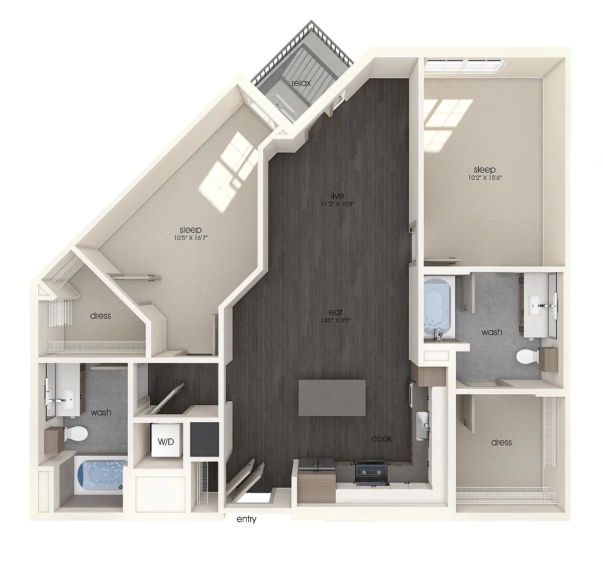 Floor plan B07