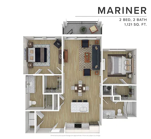 Floor plan Mariner