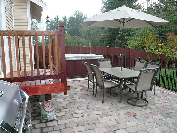 Back Patio area