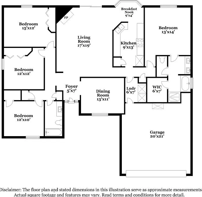 4 bed, 2.0 bath, 1947 sqft, $2,185 — Photo 2