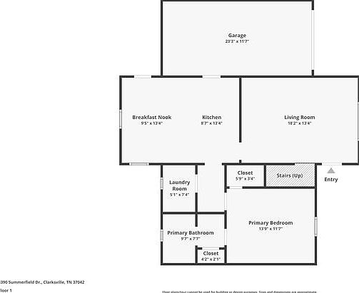 3rd image of 3390 Summerfield Dr