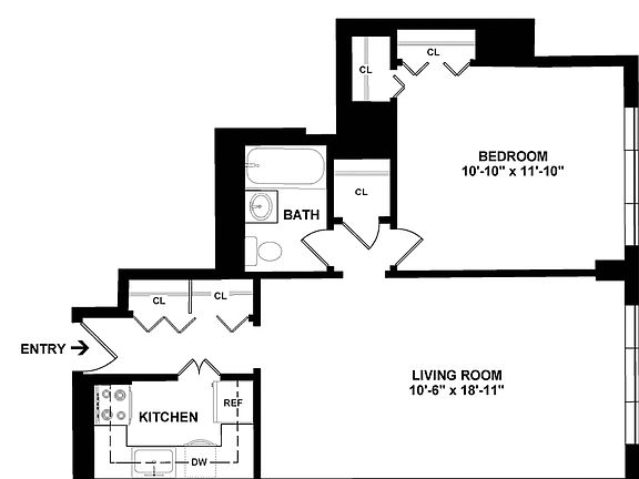 2nd image of 20 W 64th St APT 30A