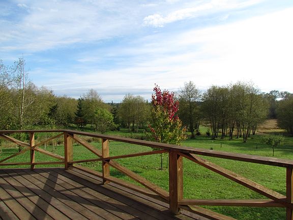 Wraparound Cedar deck