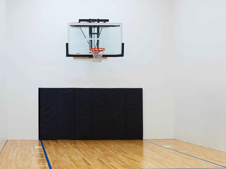 Indoor basketball court