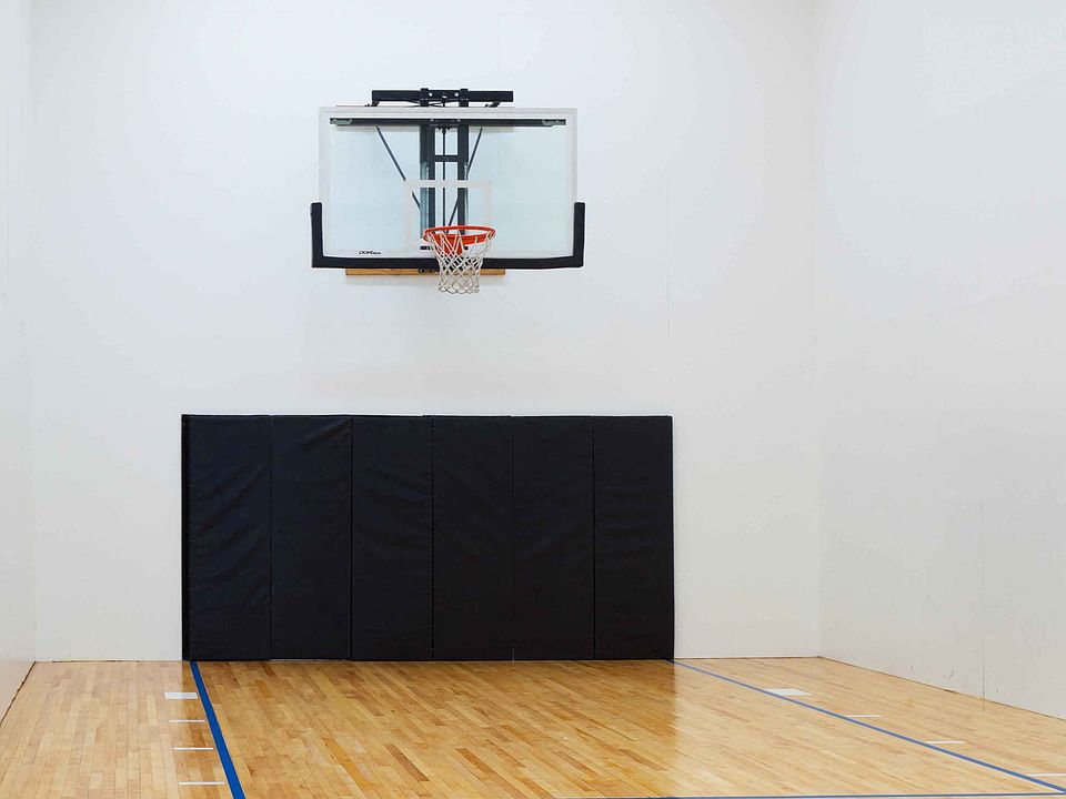 Indoor basketball court