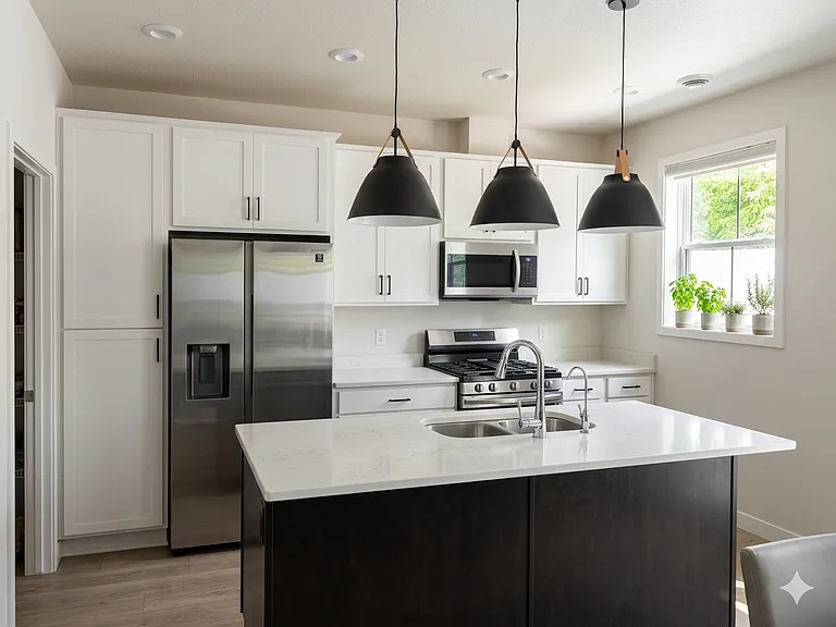 Kitchen with big island