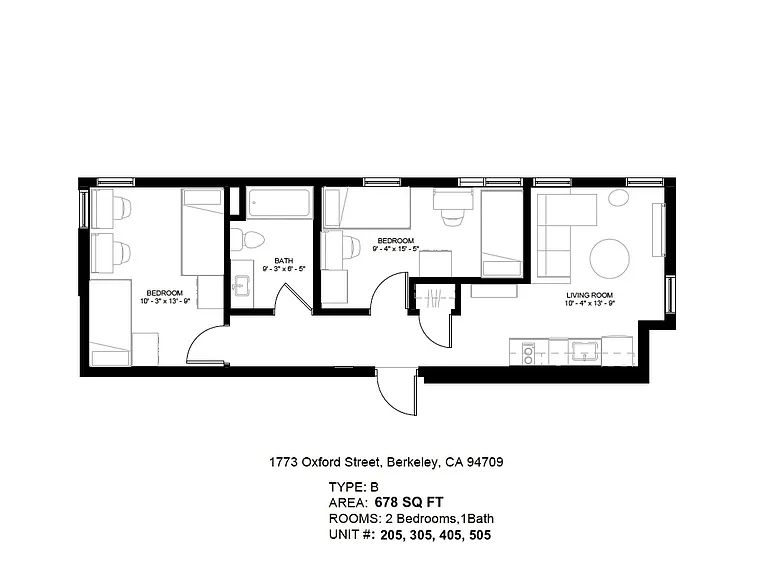 1773 Oxford St #305 — Photo 2