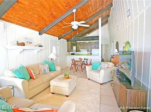 One part chalet and one part beach bungalow, it's all fun!