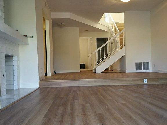 Living room with gas fireplace