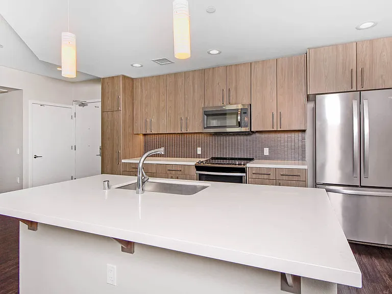 Kitchen with Stainless Steel Appliances