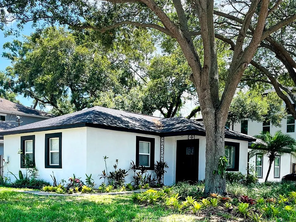 Large corner lot with beautiful shade trees and gorgeous neighboring homes