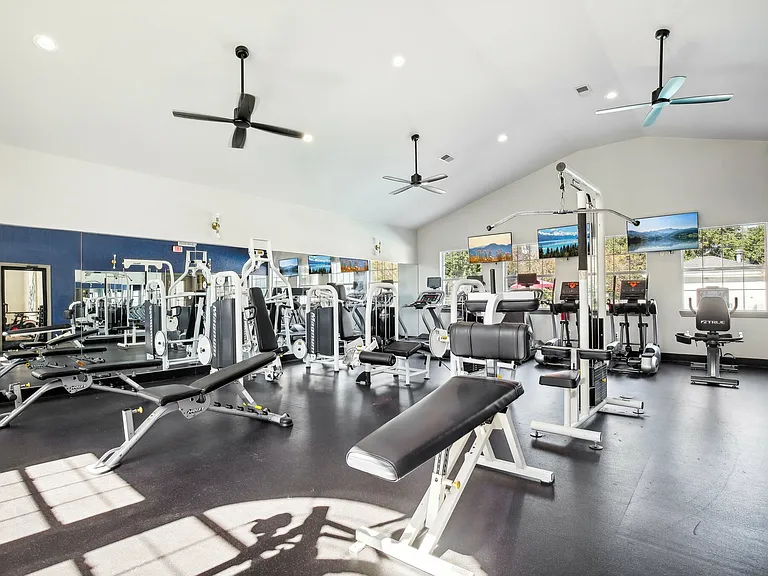 Achieve your fitness goals with state-of-the-art equipment at The Preserve Murfreesboro's fully equipped fitness center.
