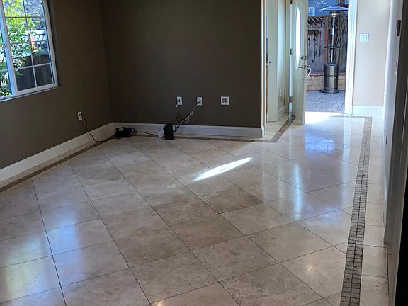 Living room looking toward entrance