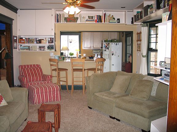 Family Room into Kitchen