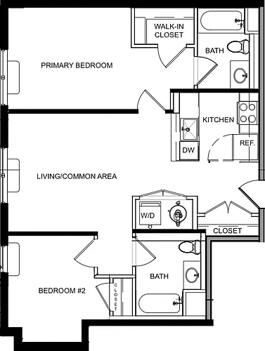 Floor plan 312