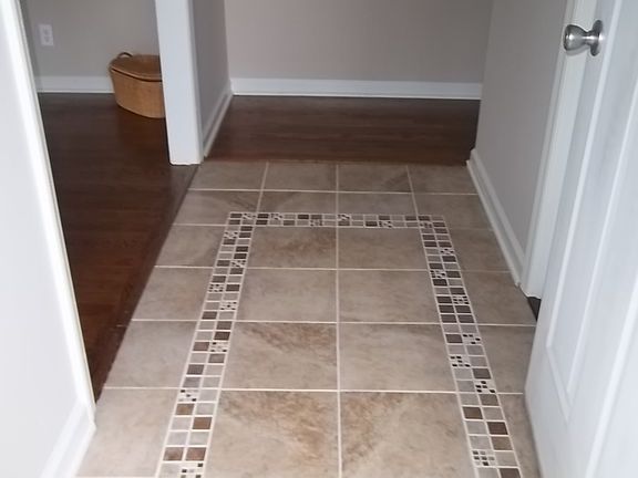 New Tile in Entry