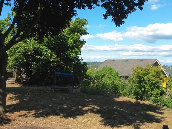 backyard with Greenlake in the background