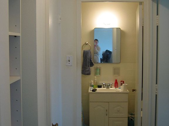 hallway with plenty of closet space