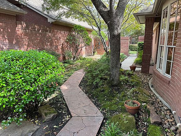 Low maintenance yard. 