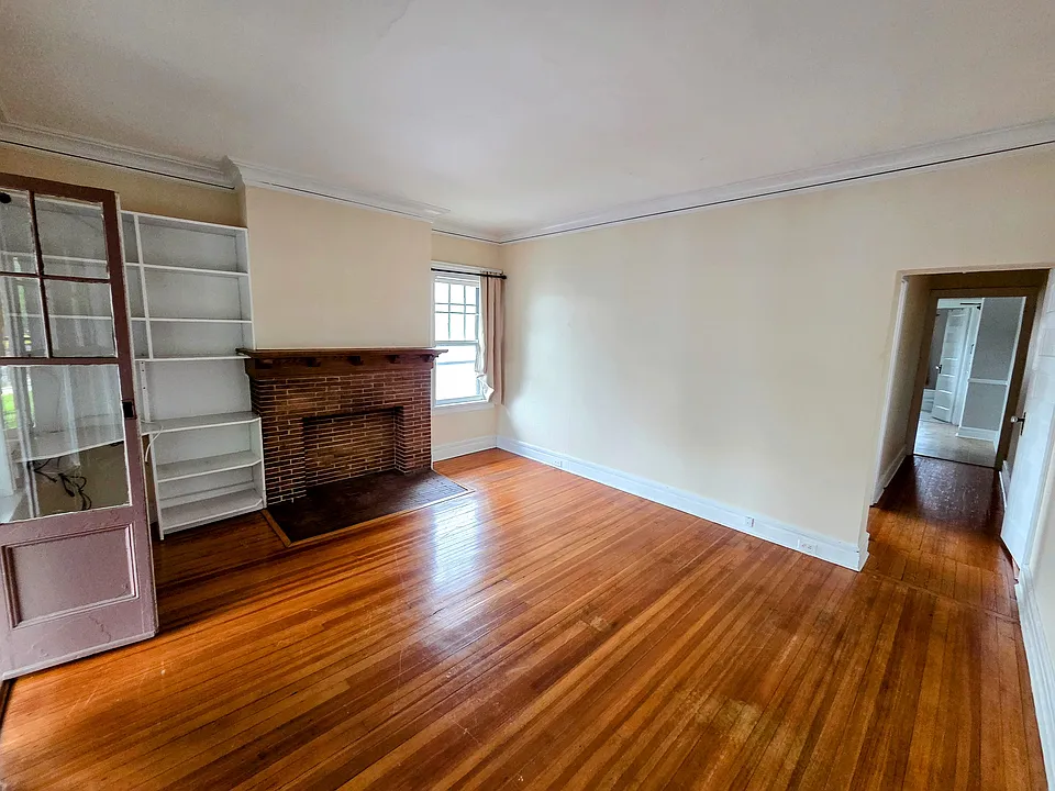Living room from front door